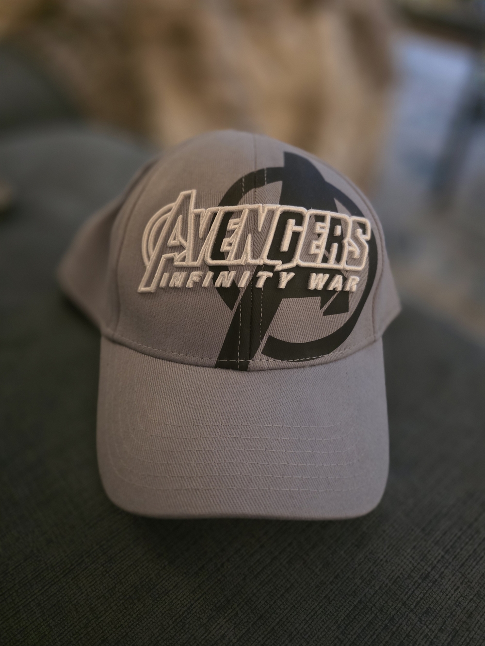 NEW Marvel Avengers Infiniti War Gray Cap